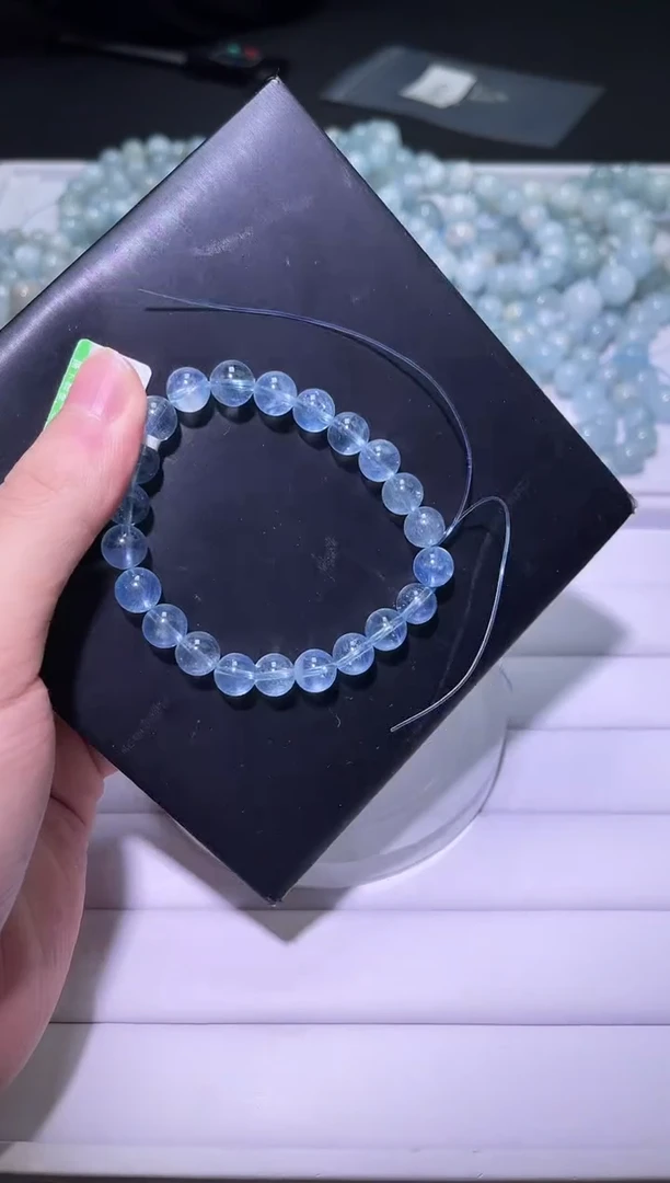 1海蓝宝石（处理）X070-海蓝宝单圈-多样性发其一