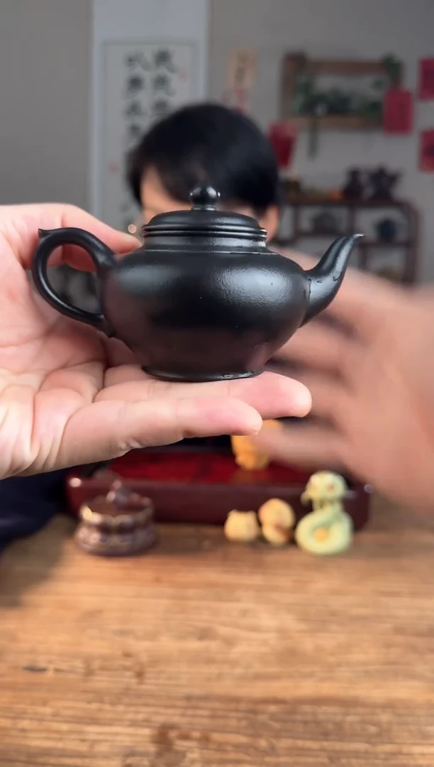 【闪购商品】紫砂茶壶笑樱 葵黄 捂灰