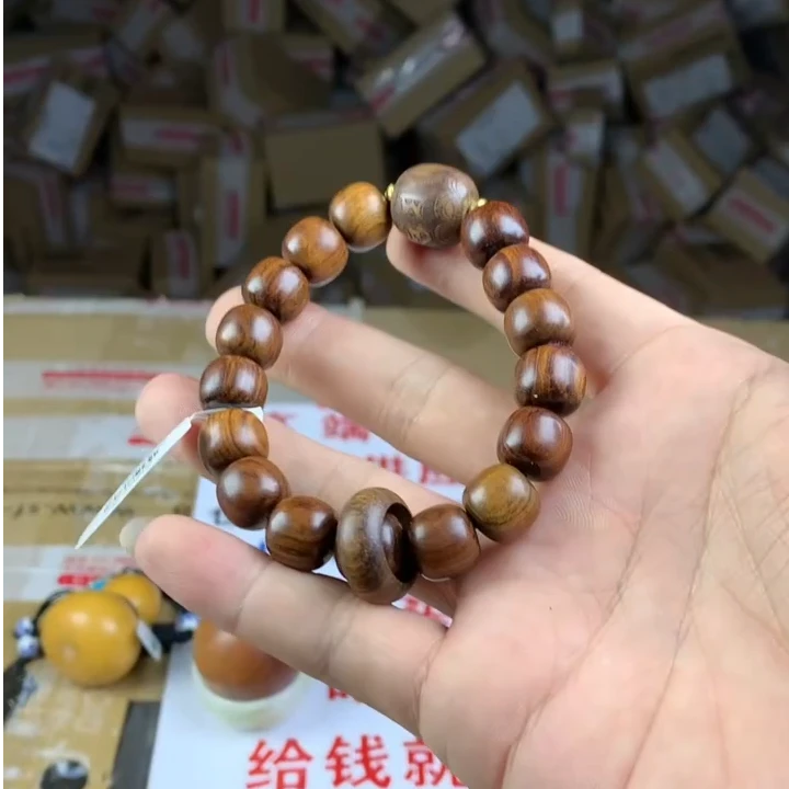 黄花梨男女款卡12手串 A012