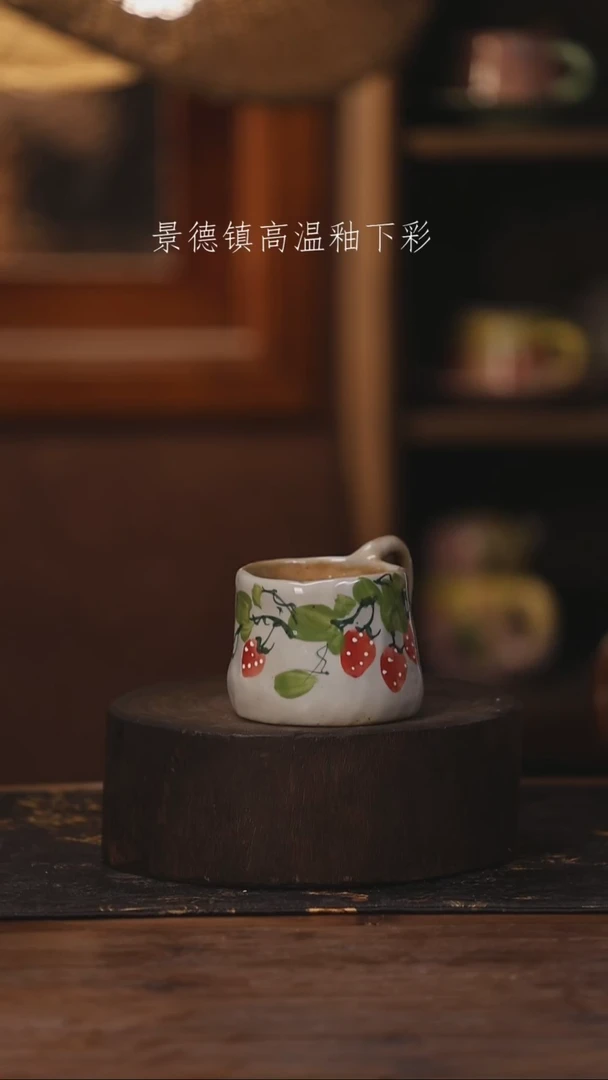 陶瓷景德镇高温釉下手绘陶瓷173
