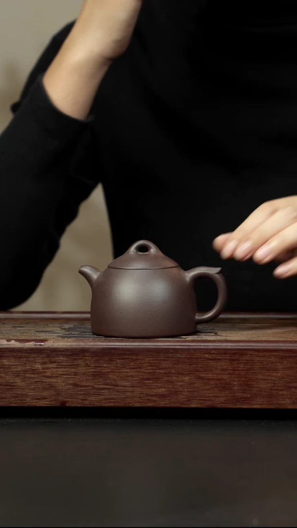 紫砂茶壶天青 秦权