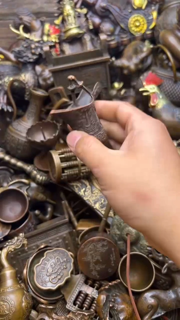 精美铜器，点击下单