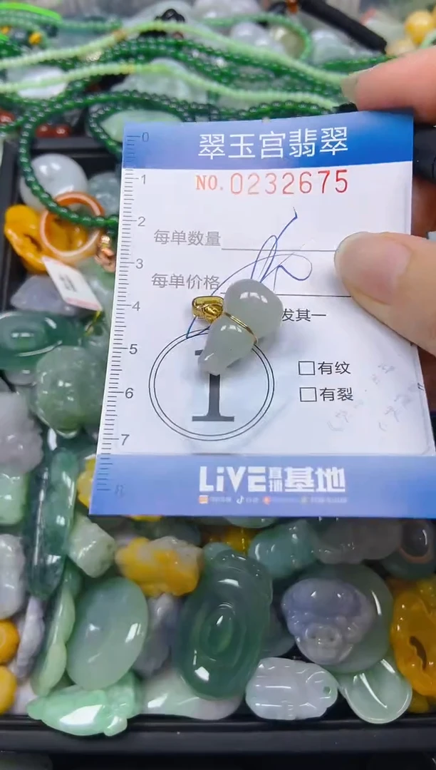 颈饰未镶嵌翡翠闪购C0232675多样性发其一