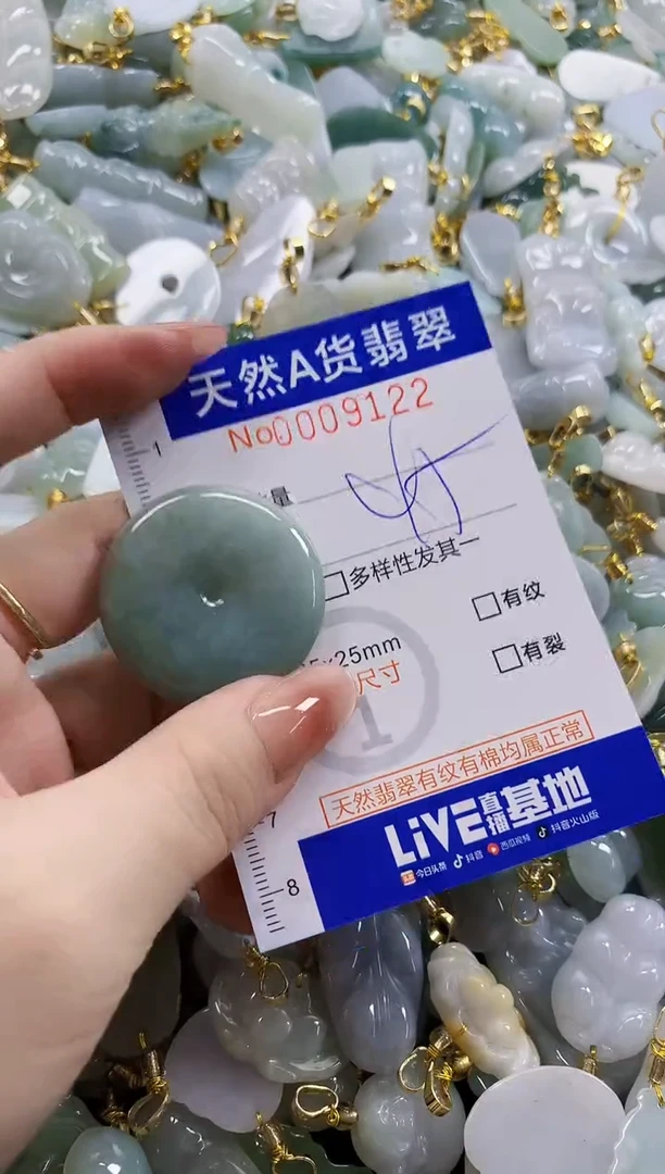 颈饰未镶嵌翡翠天然A货翡翠