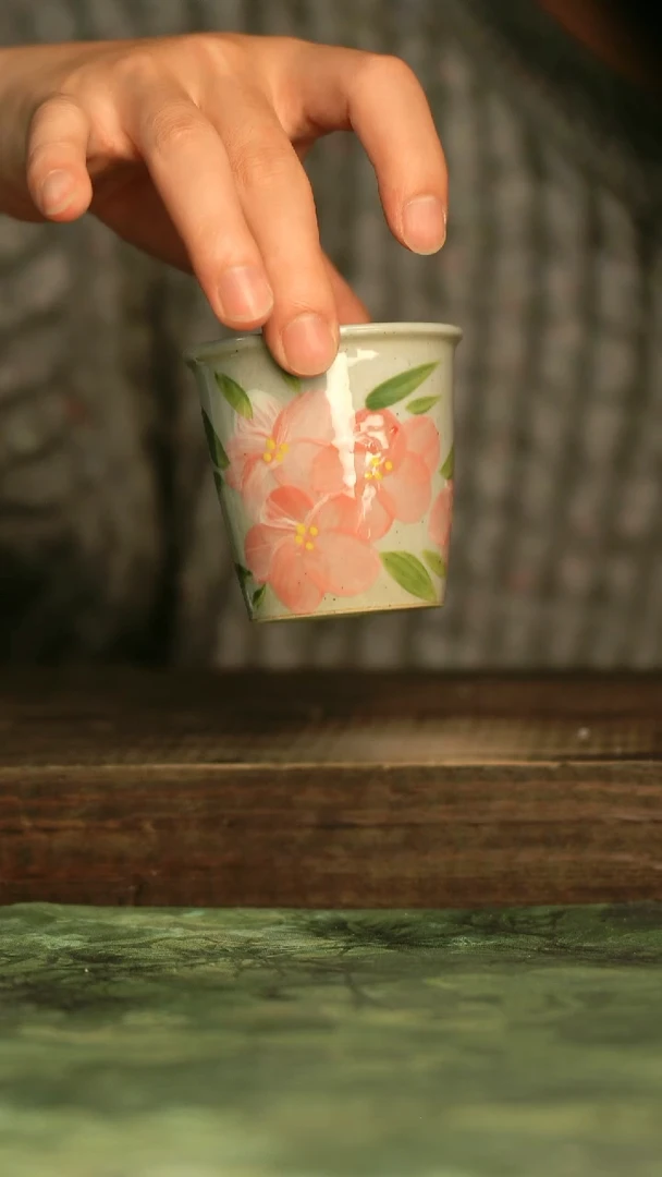 瓷器青诗集手工手绘瓷器
