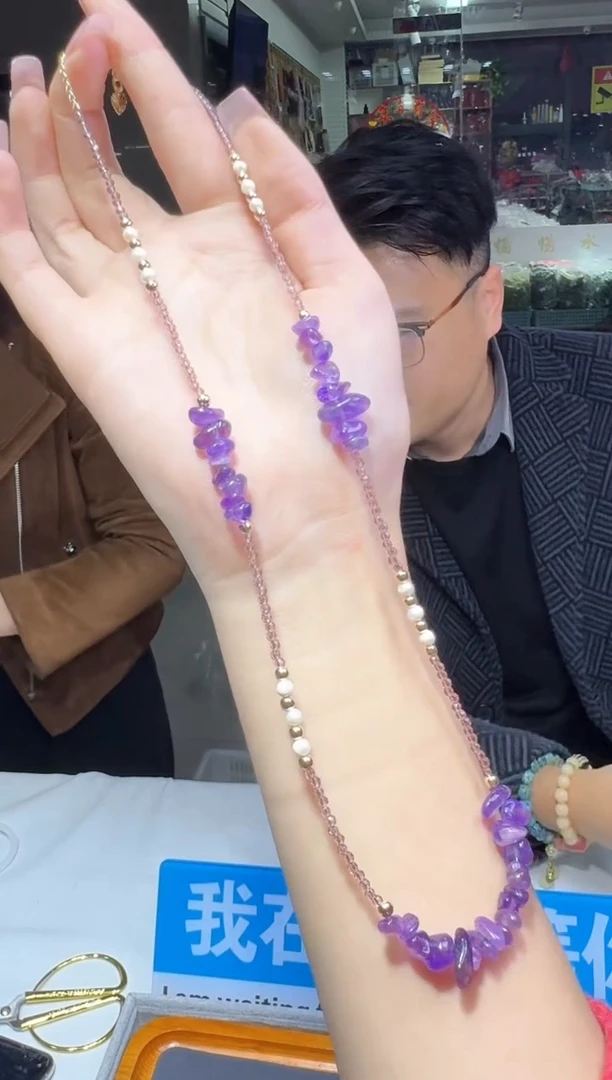 【闪购商品】水晶颈饰未镶嵌多样性发一件 631