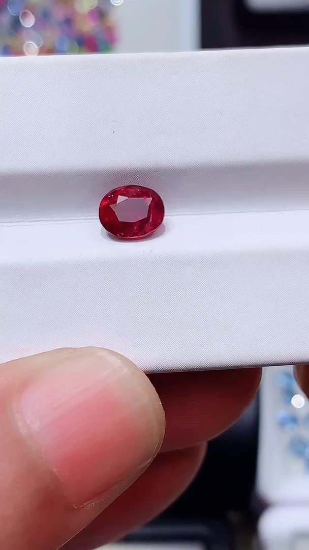 【闪购商品】红宝石裸石未镶嵌无烧鸽血1.57