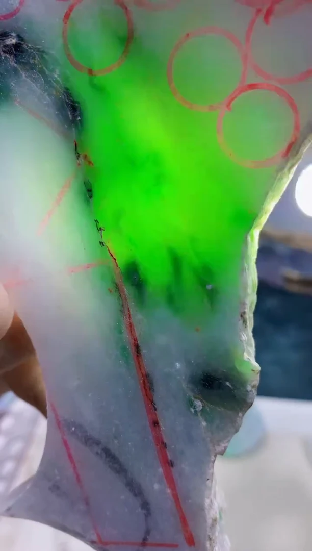 翡翠裸石0蒙0翡翠珠宝272