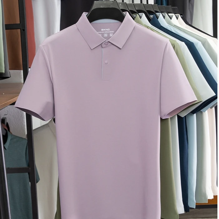 16款 亚历山大保罗 2025款男士商务翻领POLO