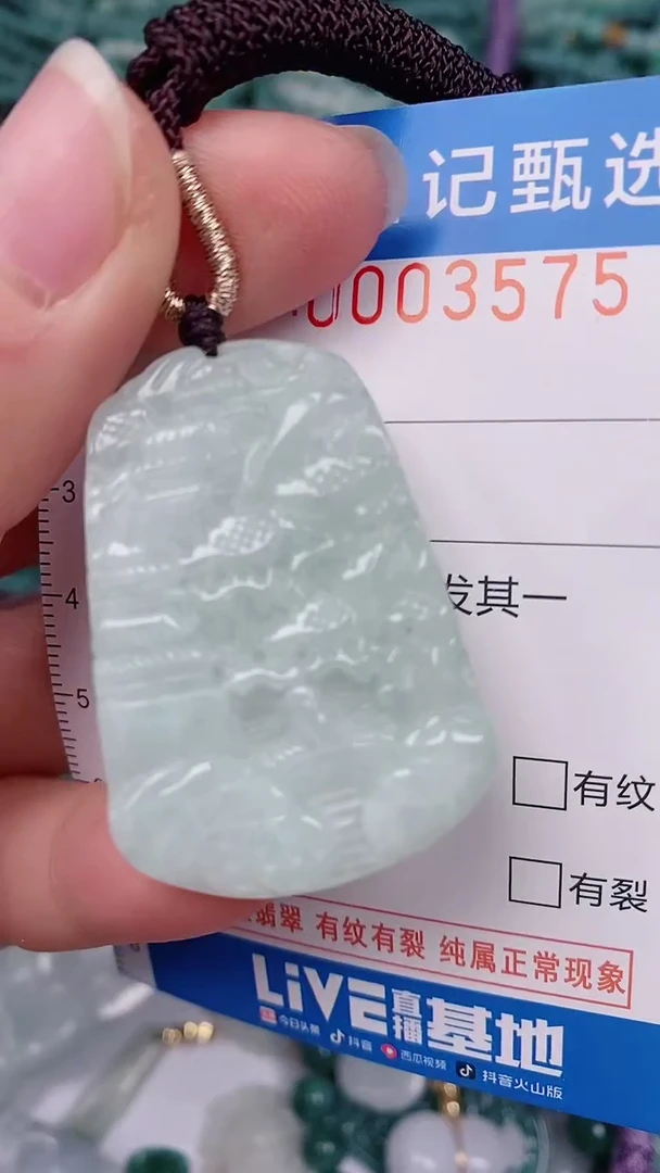 【闪购商品】翡翠颈饰未镶嵌00003575