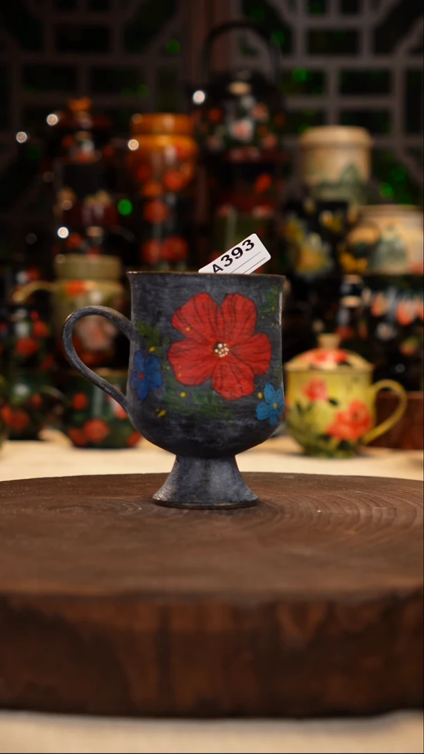 油画   手绘釉下彩393