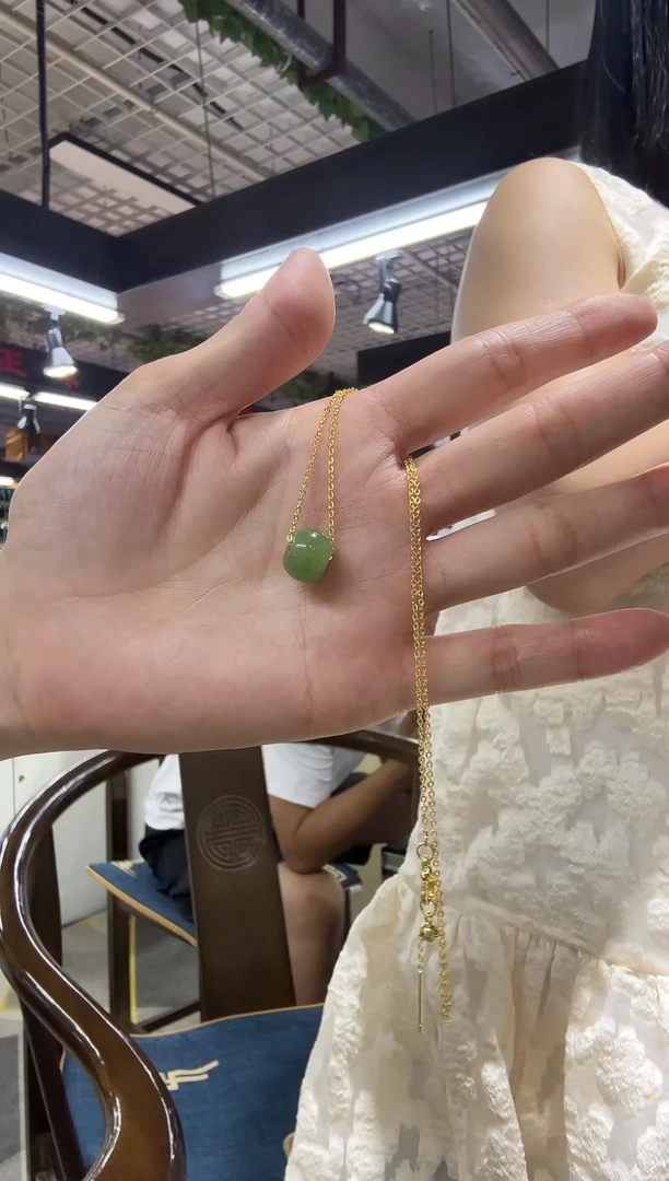 和田玉未镶嵌吊坠(赠链)和田玉单株吊坠