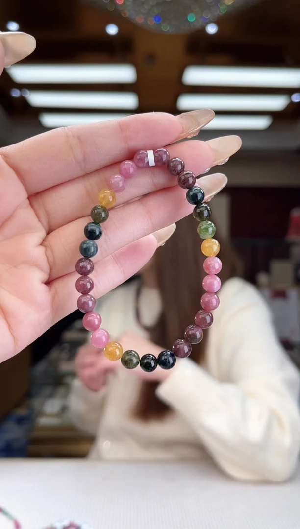 【闪购商品】碧玺/未镶嵌6mm+碧玺单圈2多样性发货