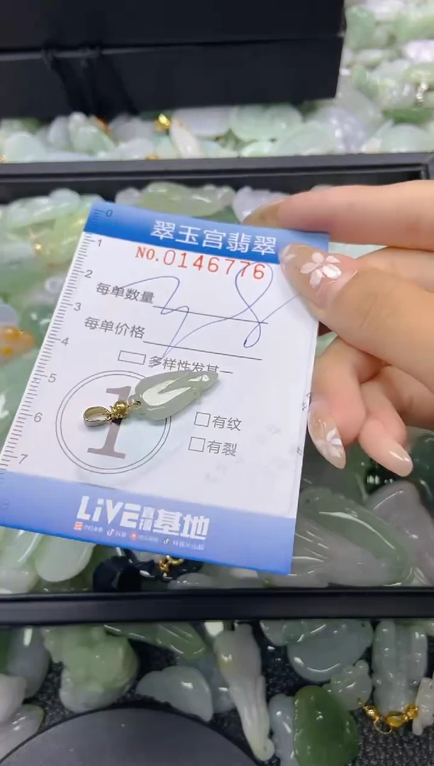 翡翠未镶嵌颈饰闪购0146776