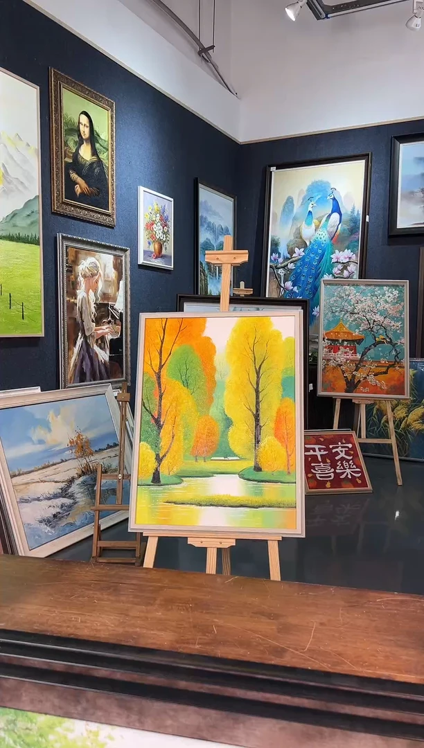 【闪购商品】油画25号 60*80 树-手绘油画