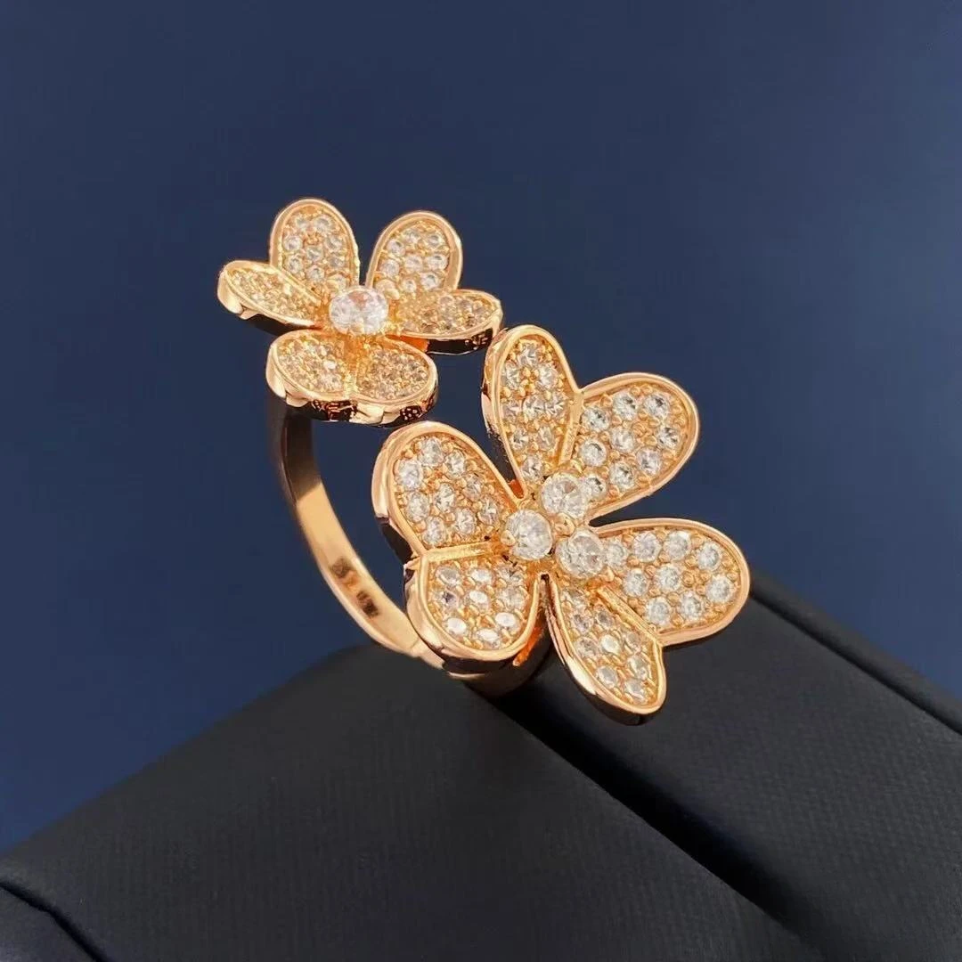 戒指#沐楠专项#001三叶草 猪鼻子 时来运转 锁头 戒指