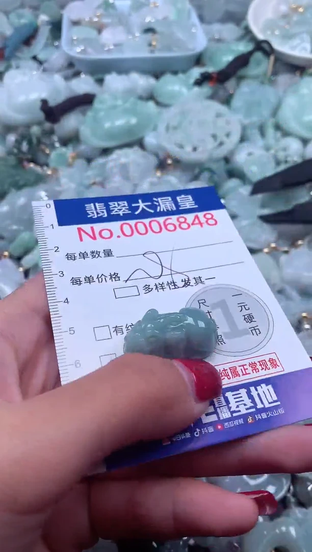 颈饰未镶嵌翡翠6848