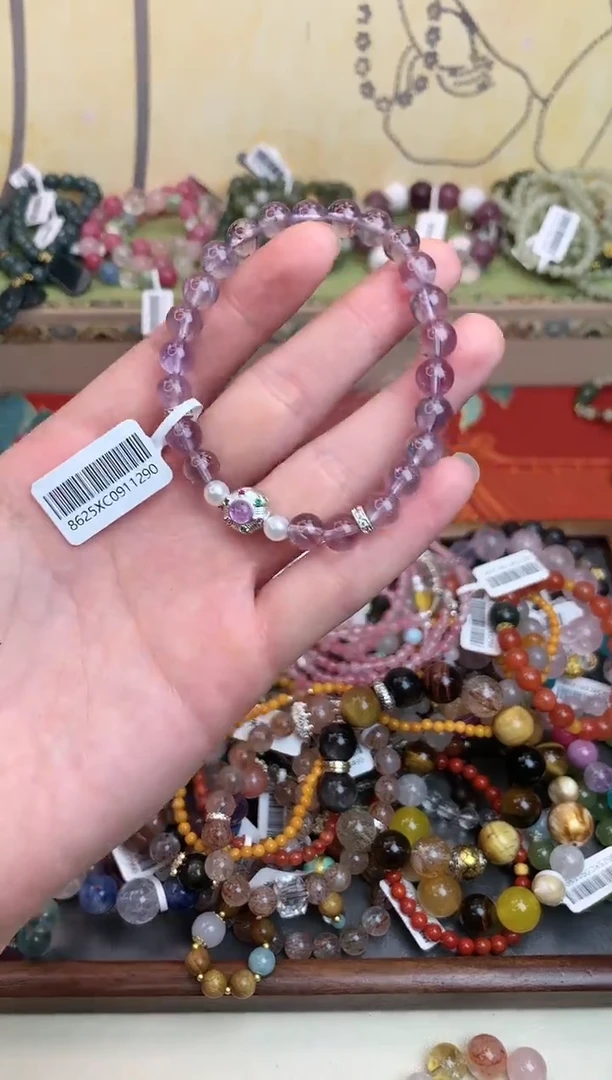 未镶嵌手链水晶345