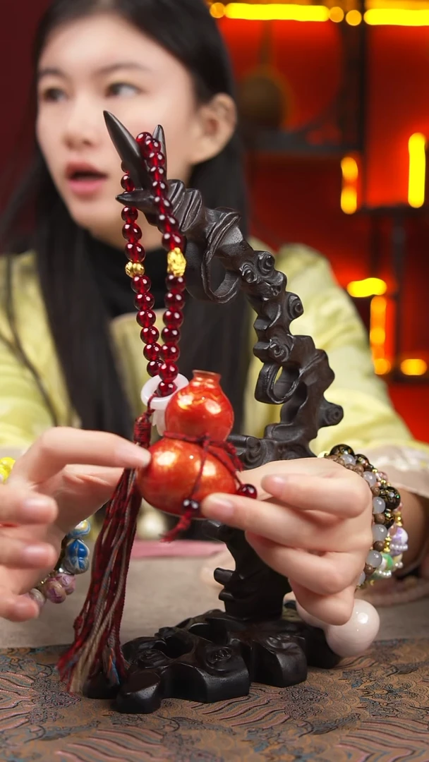 开播福利玖澄文创漆艺葫芦国风配饰葫芦系列