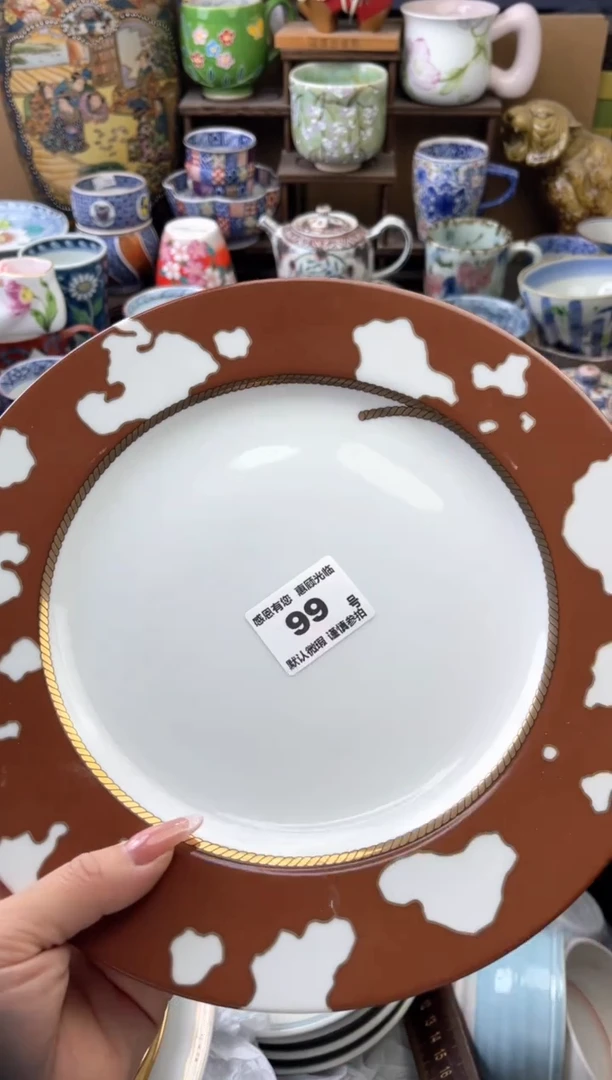 瓷片闰*99号六六工艺品瓷器