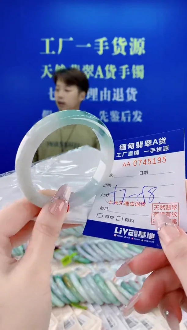 未镶嵌手镯翡翠95
