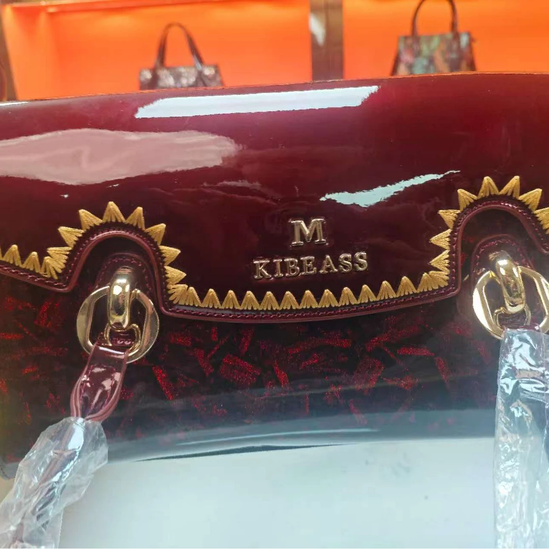 孤品时尚高奢波士顿手拎包气质单肩女士真皮斜挎手提包008