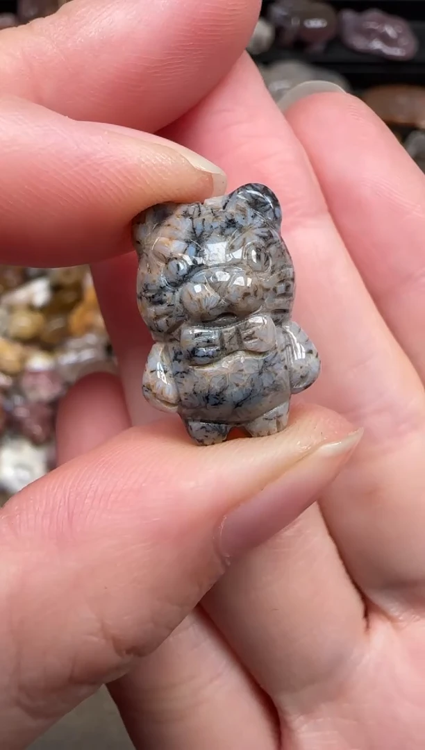颈饰未镶嵌硅化珊瑚（珊瑚玉）740