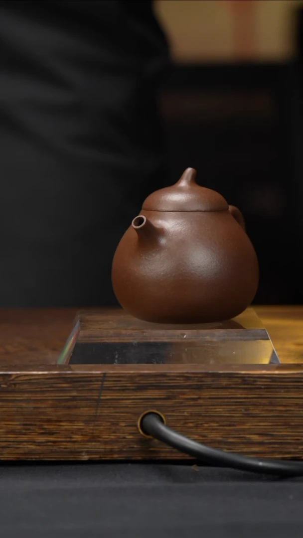 茶壶紫砂紫砂茶壶 茄瓜 CK（wyj）