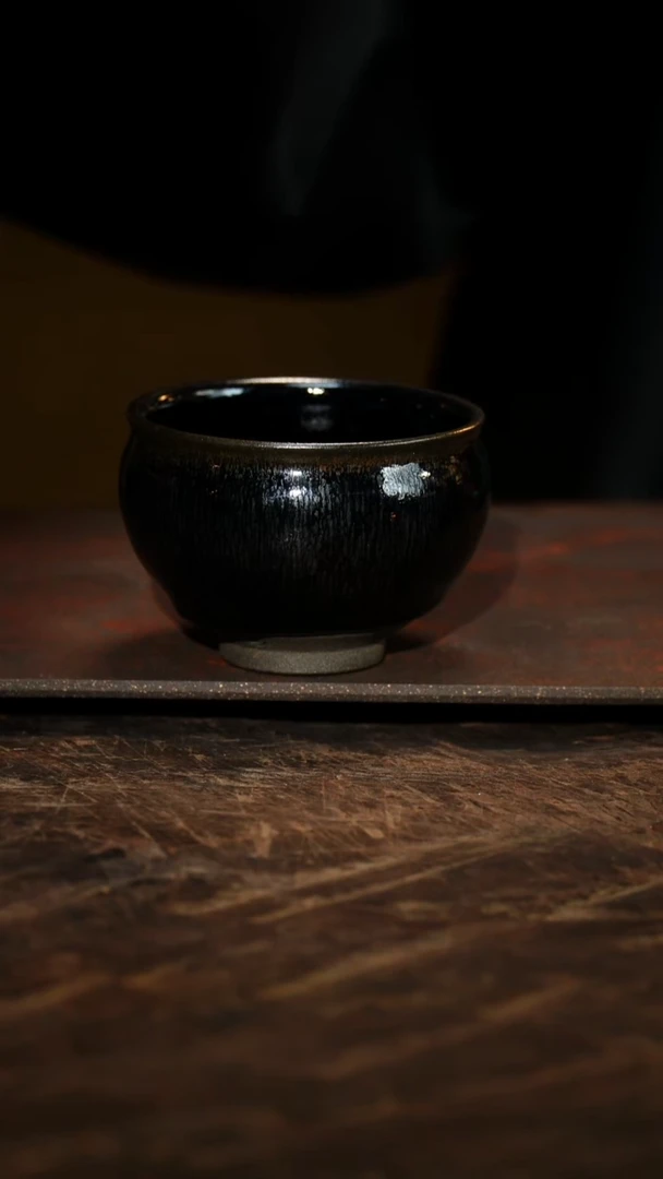 茶壶紫砂灰背建盏