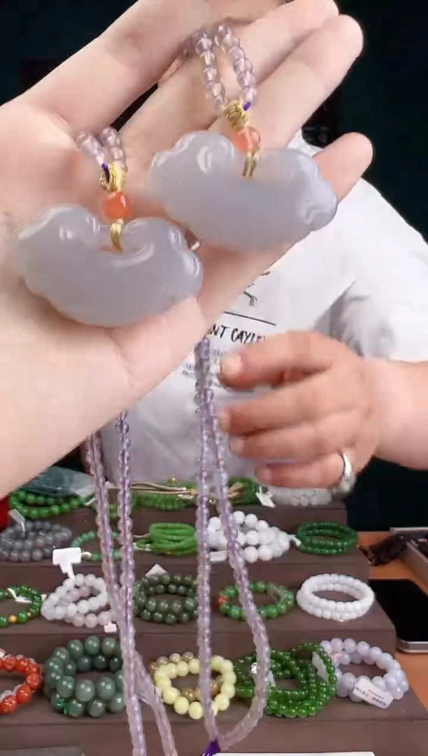 和田玉未镶嵌颈饰多样性发货 拍一单发一个