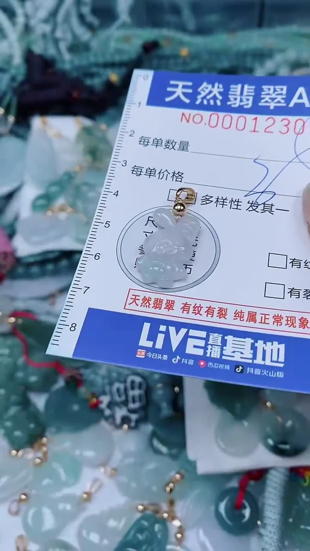 翡翠未镶嵌颈饰00001230