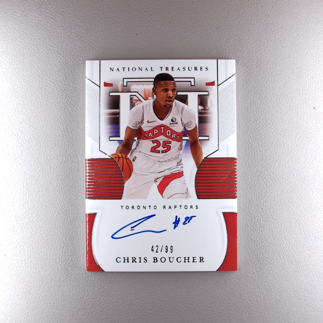 克里斯 布歇 99编 国宝 帕尼尼NBA国宝手提签字球星卡