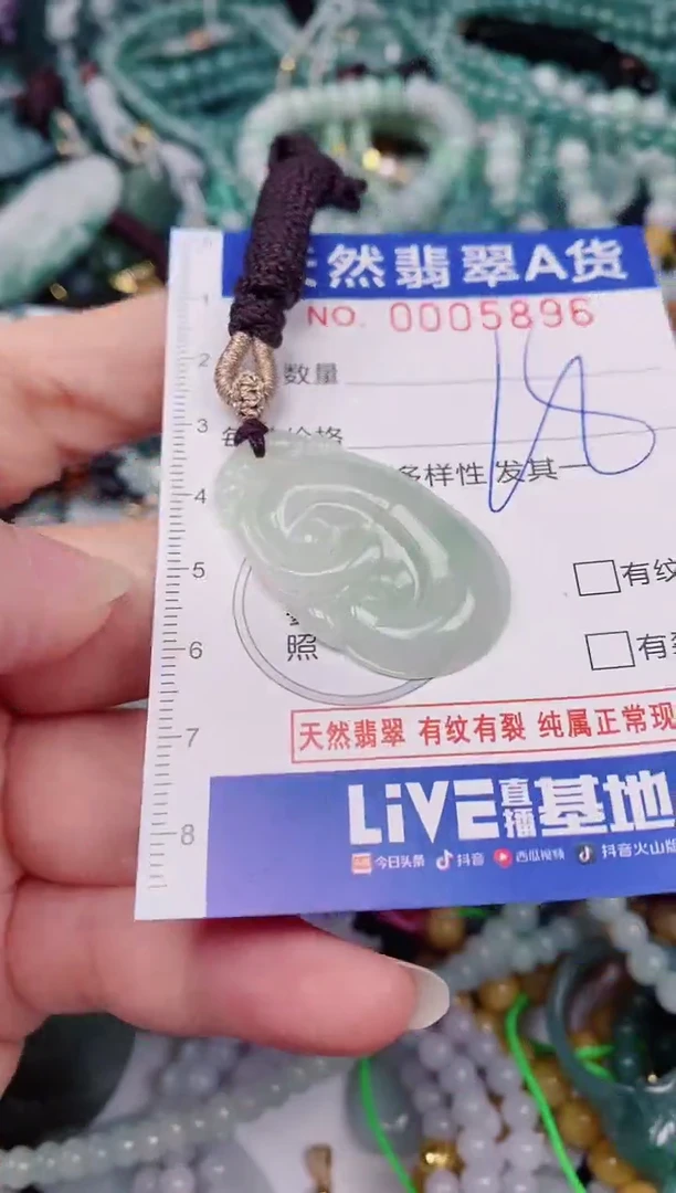颈饰未镶嵌翡翠00005896