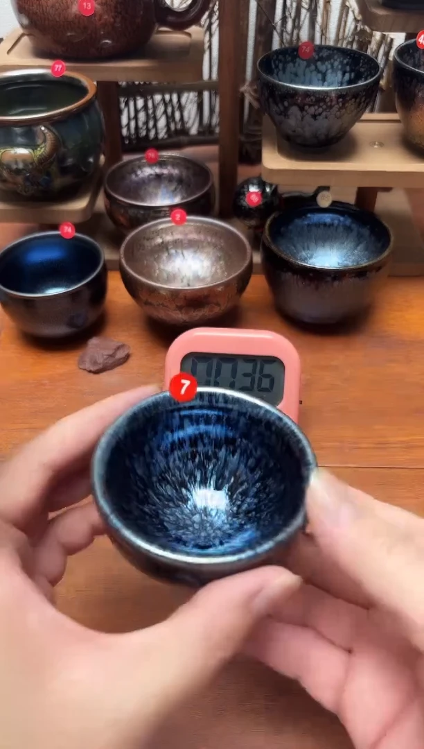 茶盏M***y7号建盏工匠茶器