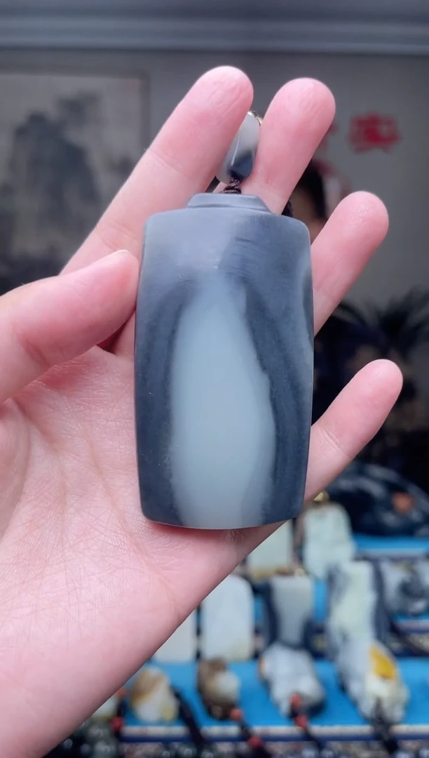 和田玉未镶嵌挂件1