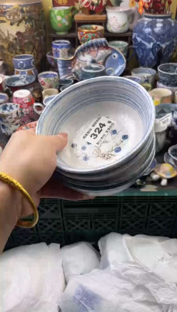 瓷片娟****5324号六六工艺品瓷器