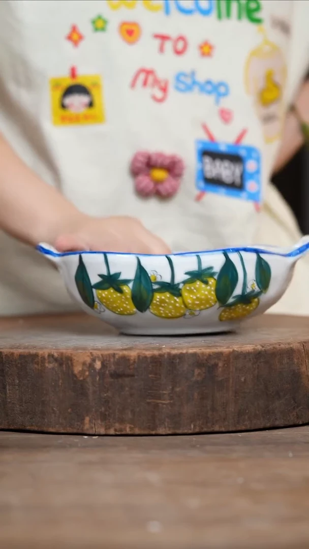 瓷片景德镇高温釉下彩（食品级）