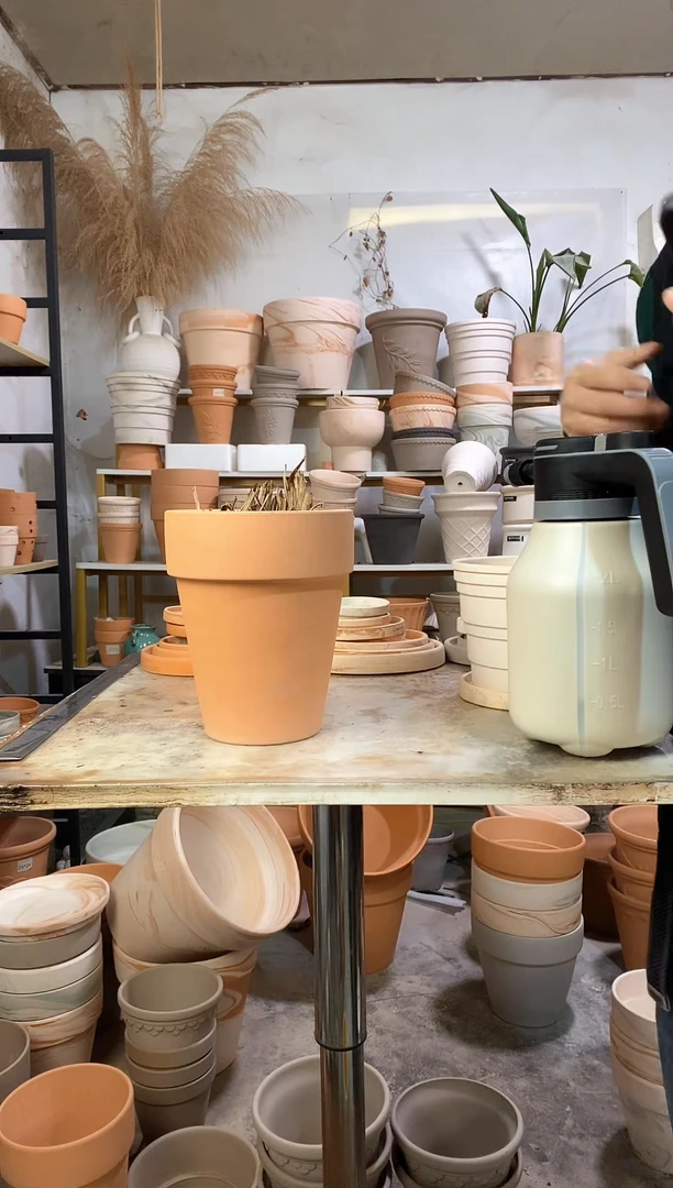 17*21红陶反比例 1盆无托