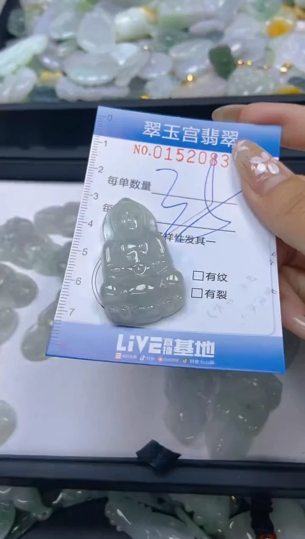 翡翠未镶嵌颈饰闪购0152083