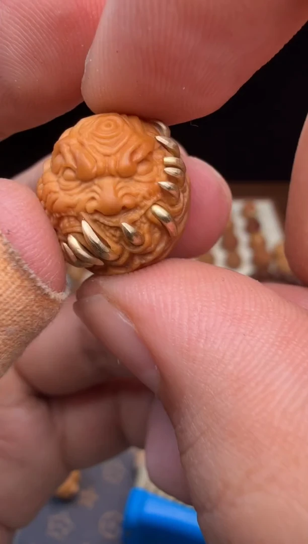 吊坠猴头核桃獠牙 吞噬  重工