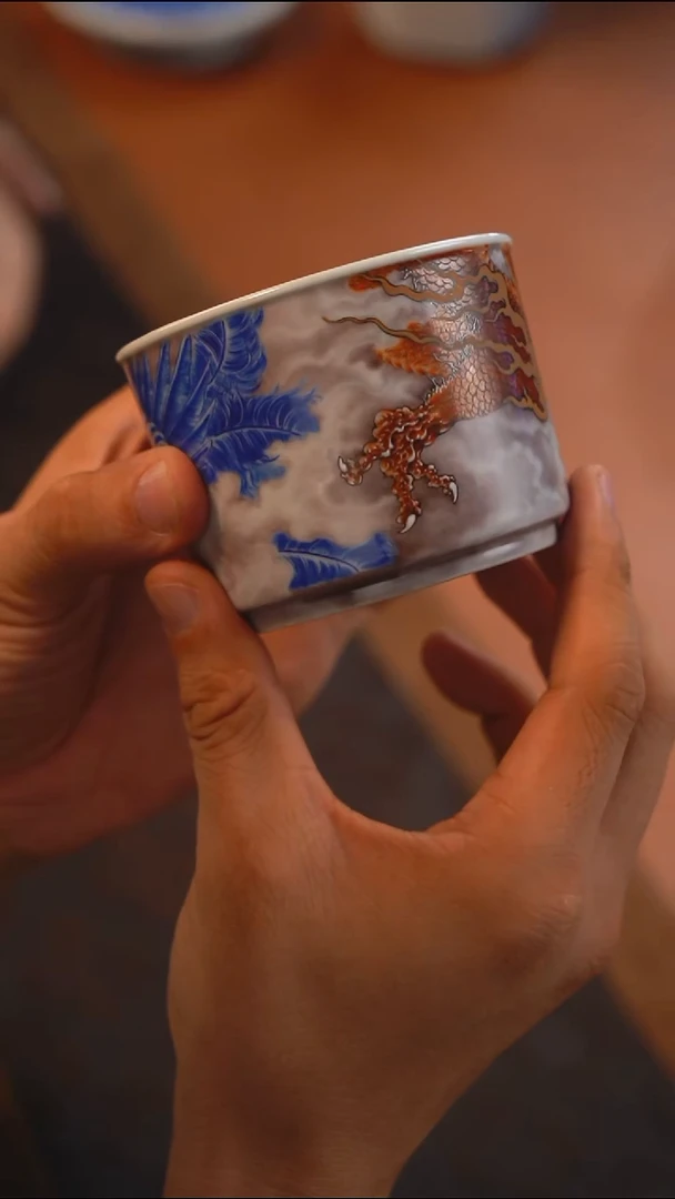 【中秋献礼】重工龙凤呈祥容天杯