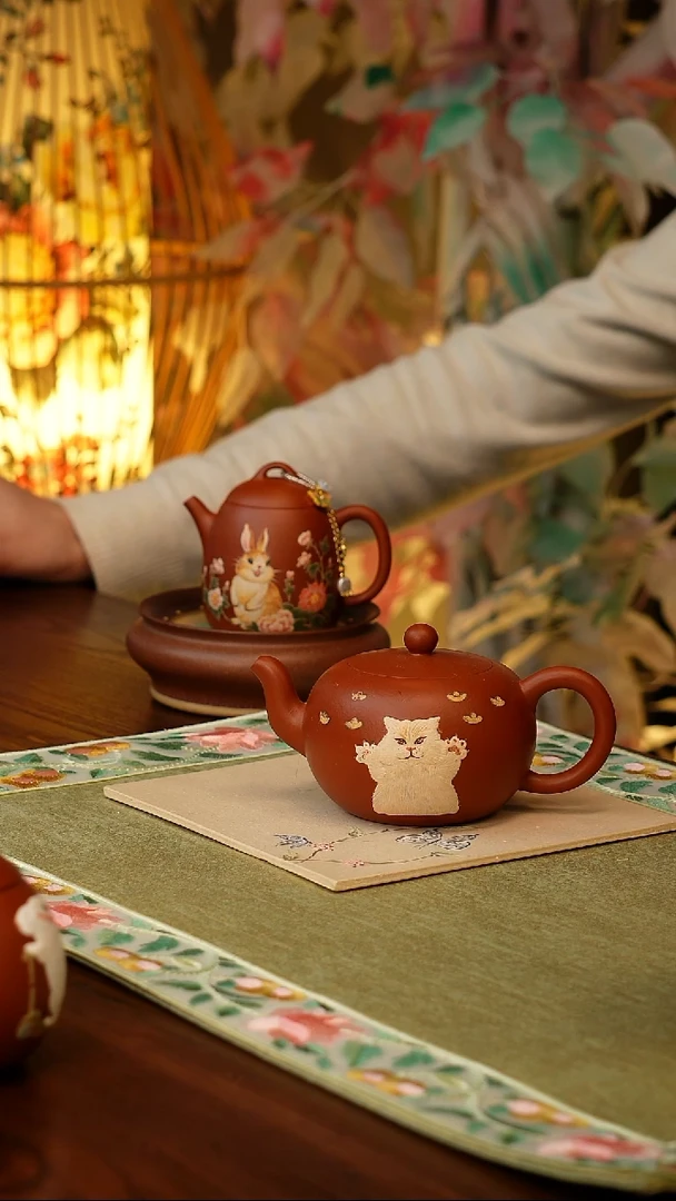 宜兴原矿手工紫砂壶