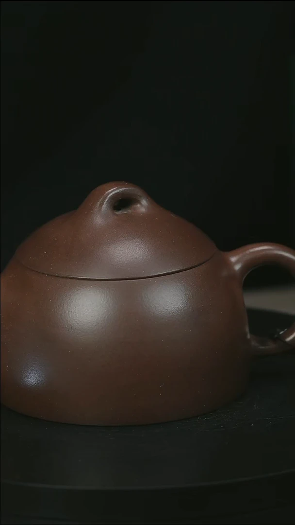 茶壶紫砂用****2H1226龚文华地槽青矮秦权