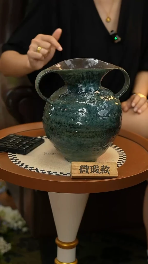 景德镇手工陶瓷花器（微瑕）