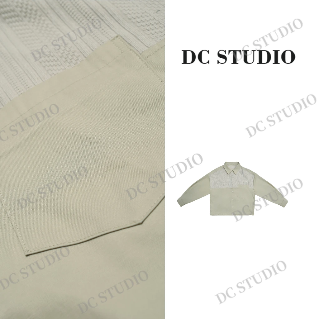 DC STUDIO【林曦】2025春夏新款清爽透气休闲时尚设计简约气质外套