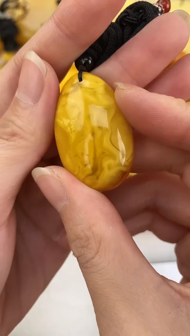 裸石琥珀未镶嵌天然琥珀蜜蜡