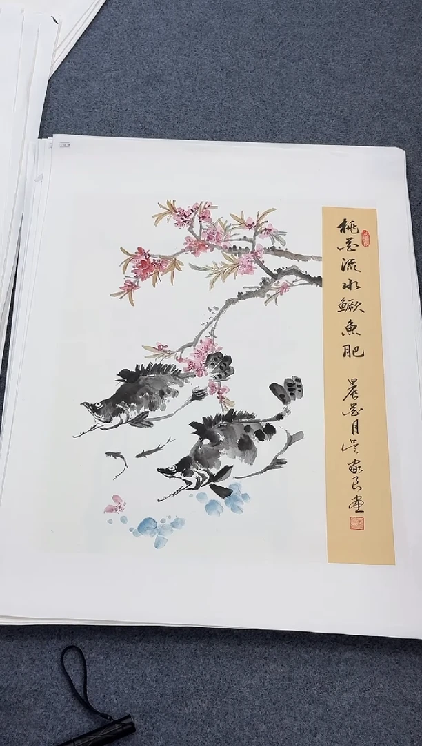 国画同类型随机桃花