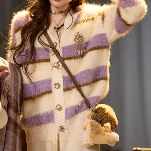 11月30号上新【芋泥松松】毛织衫（含配件）