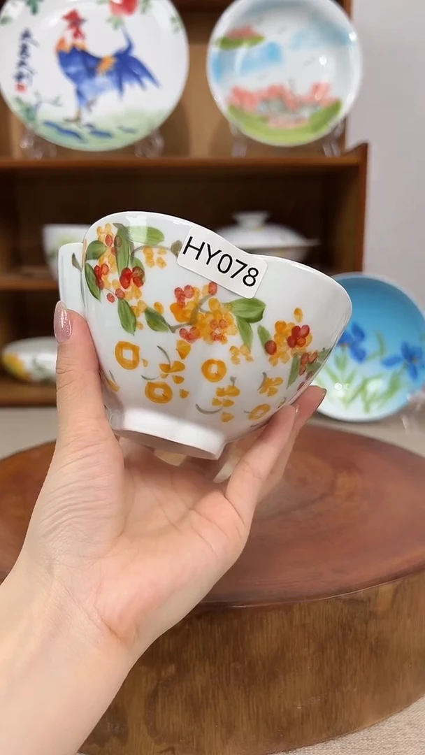 摆件景德镇手工手绘陶瓷