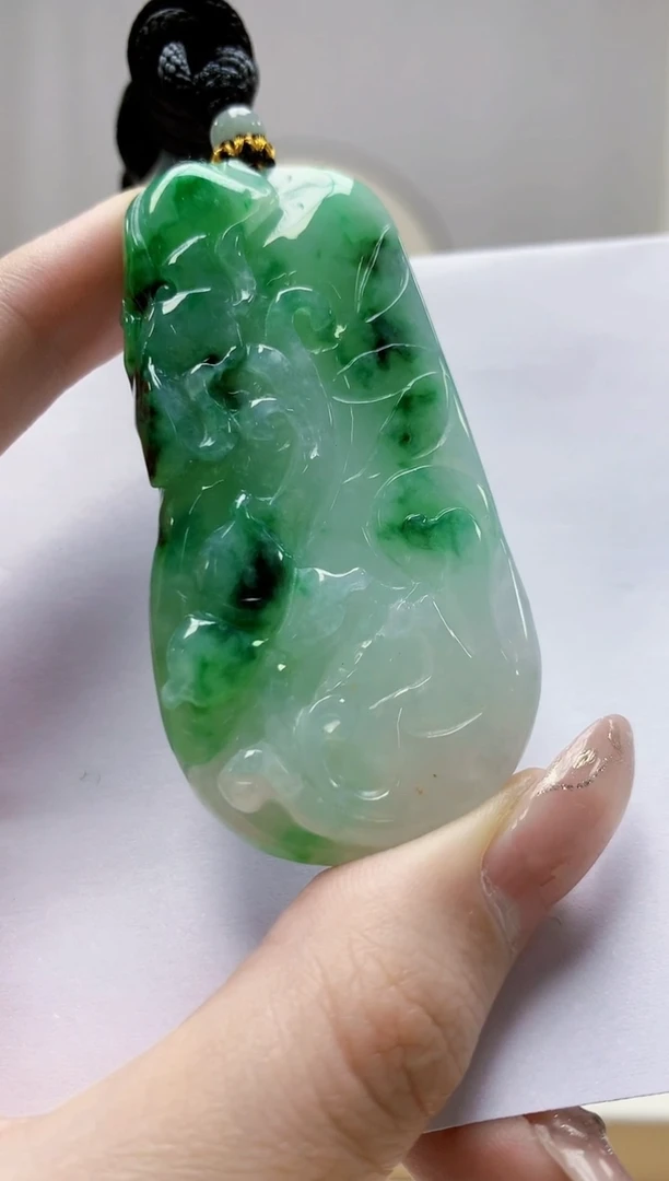 未镶嵌定制翡翠5167jw-毛货挂件18